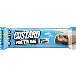 Muscle Nation Protein Custard Bar Cookie & Cream 60g