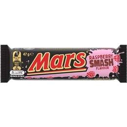 Mars Chocolate Bar Raspberry Smash 47g