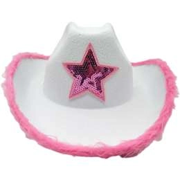 Whiz Pop Bang Happy New Year Cowboy Hat Pink Each