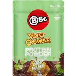 Bsc Violet Crumble Protein Powder Choc Mint 400g