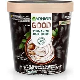 Garnier Good Permanent Hair Colour 3.0 Dark Chocolate Brown Each