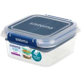 Sistema To Go Stax 1.15l Plastic Container With Lid Each