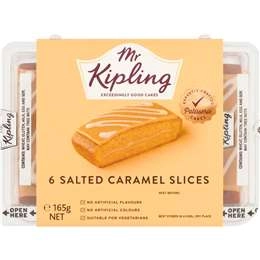 Mr Kipling Salted Caramel Slice  6 Pack