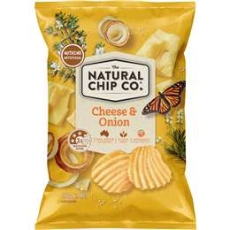 The Natural Chip Co Cheese & Onion Chips  175g