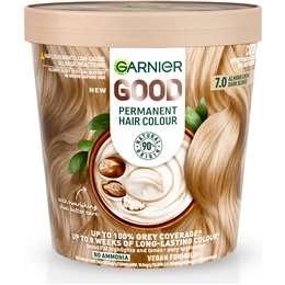 Garnier Good Permanent Hair Colour 7.0 Almond Creme Dark Blonde Each