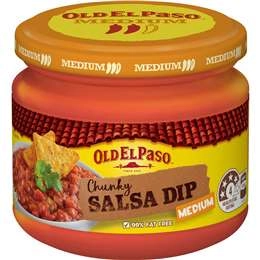 Old El Paso Chunky Salsa Dip Medium  312g