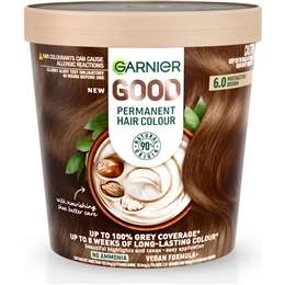 Garnier Good Permanent Hair Colour 6.0 Mochaccino Brown Each