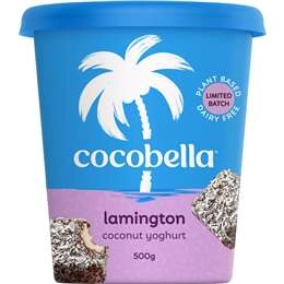 Cocobella Plant Based Lamington Coconut Yoghurt 500g