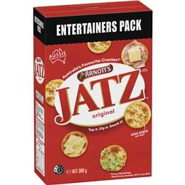 Arnott's Jatz Original Entertainers Pack 380g