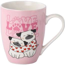 Valentine's Day Mug Love Dogs  Each