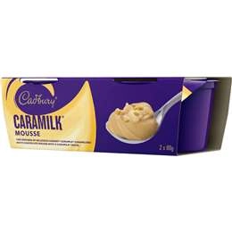 Cadbury Caramilk Mousse  80g X 2 Pack