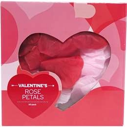 Valentine's Day Rose Petals Mixed  60 Pack