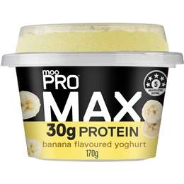 Moopro Max Yoghurt Banana Flavoured 170g