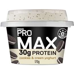 Moopro Max Yoghurt Cookies & Cream  170g