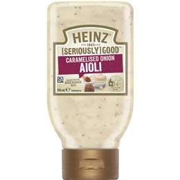 Heinz Seriously Good Caramelised Onion Aioli 295ml