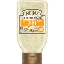 Heinz Cheesy Garlic Bread Aioli  295ml