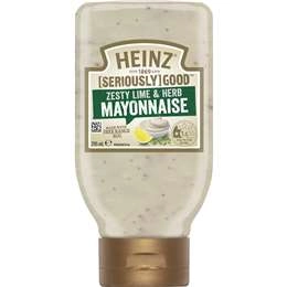 Heinz Zesty Lime & Herb Mayonaise  295ml