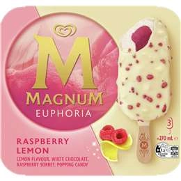 Magnum Euphoria Raspberry Lemon  3 Pack