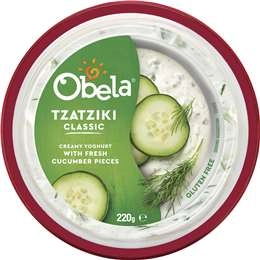 Obela Tzatziki Dip Classic 220g