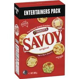 Arnott's Savoy Original Entertainers  380g