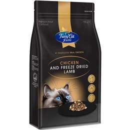 Fussy Cat Chicken & Freeze Dried Lamb Kibble Dry Cat Food 750g