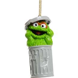 Christmas 3d Ornament Oscar The Grouch  Each