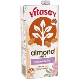 Vitasoy Almond Milk Unsweetened 1l