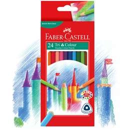 Faber-castell Coloured Pencils  24 Pack