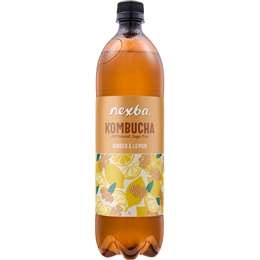 Nexba Kombucha Ginger & Lemon Bottle 1l