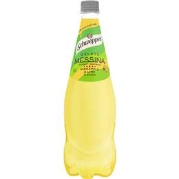 Schweppes Messina Pineapple & Lime Soft Drink Bottle 1.1l