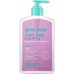 B.tan Glow Your Own Way Low Key Glow Darker Clear Self Tan Gel 473ml