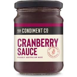 Your Condiment Co Cranberry Sauce  275g