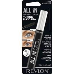 Revlon All In Tubing Mascara Blackest Black 201 12.9ml