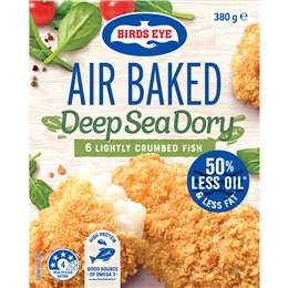 Birds Eye Air Baked Deep Sea Dory Crumbed Fish 380g