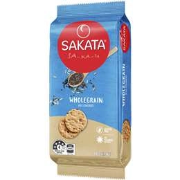 Sakata Wholegrain Rice Crackers Original 80g