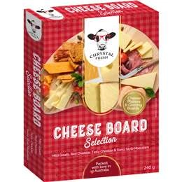 Chrystal Fresh Cheese Board Selection  240g