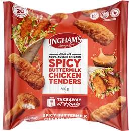 Ingham's Spicy Buttermilk Chicken Tenders 550g