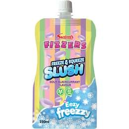 Swizzels Slush Pouch Sour Blackcurrant  250ml