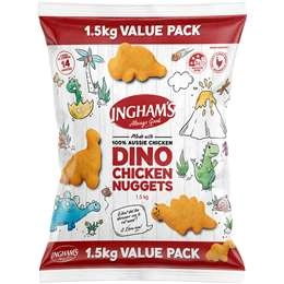 Ingham's Dino Chicken Nuggets  1.5kg