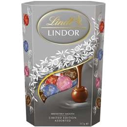 Lindt Lindor Chocolate Balls Limited Edition Cornet 337g Gift Box