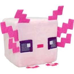 Minecraft Cubeez Plush Axolotl 10cm Each