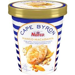 Norco Cape Byron Ice Cream Tub Mango Macadamia 1l