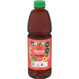 Woolworths Peach Flavoured Ice Tea  1.25l