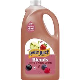 Daily Juice Co Blends Berry & Apple Crush  2l