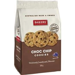 Bakers Finest Choc Chip Cookies  300g