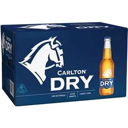 Carlton Dry Bottle 330ml X24 Case