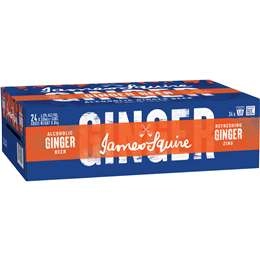 James Squire Ginger Beer Cans  330ml X24 Case