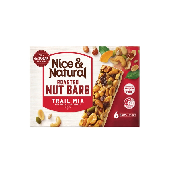 Nice & Natural Trail Mix Nut Bars 192g