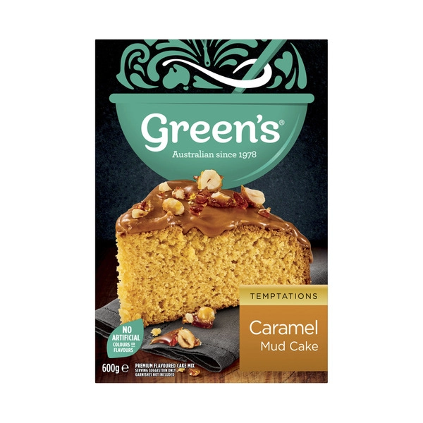 Greens GREENS MUD CAKE CARAMEL 600GRAM 