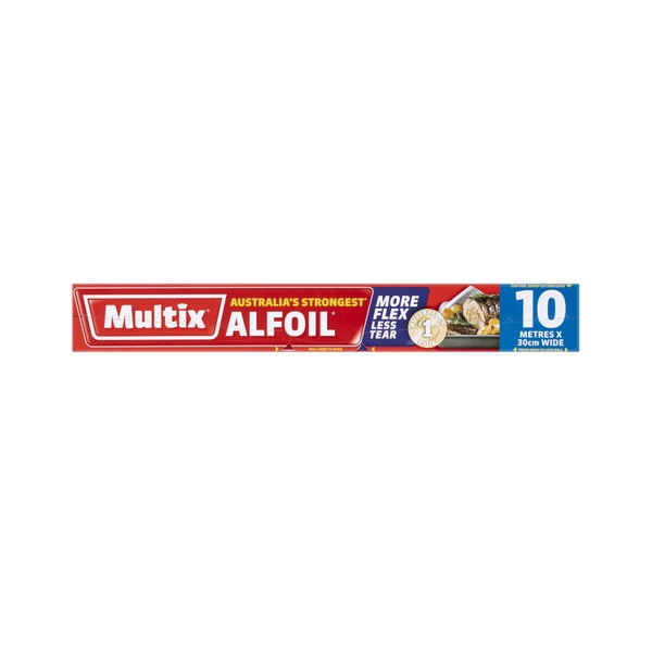 Multix Aluminium Foil Wrap 10m x 30cm 10m